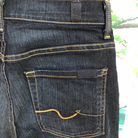 7 For All Mankind Mid Rise Bootcut Jeans - Picture 8 of 12